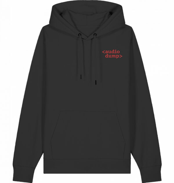 Audiodump Hoodie schwarz